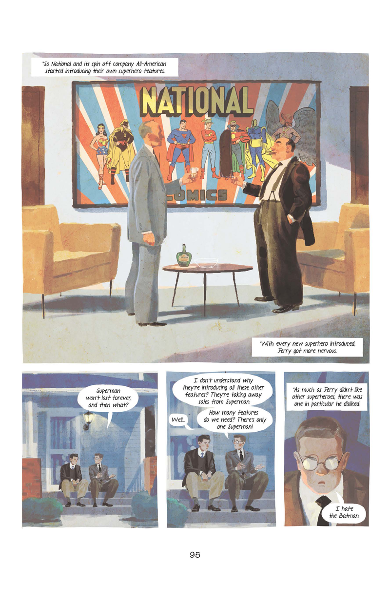 Illustration for article titled In This Preview of The Joe Shuster Story, Witness the Rise of the Golden Age of Superhero Comics